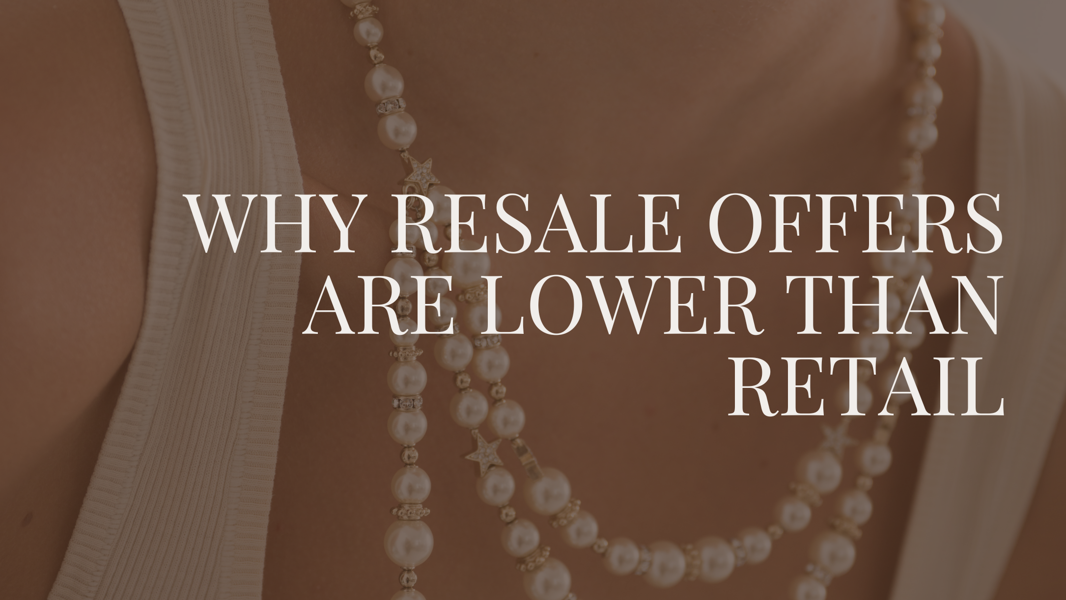 resale offers less than retail