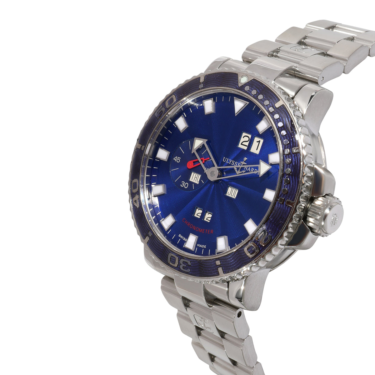 Ulysse Nardin Marine Aqua Perpetual 333 77 Men's Watch in  Stainless Steel lv