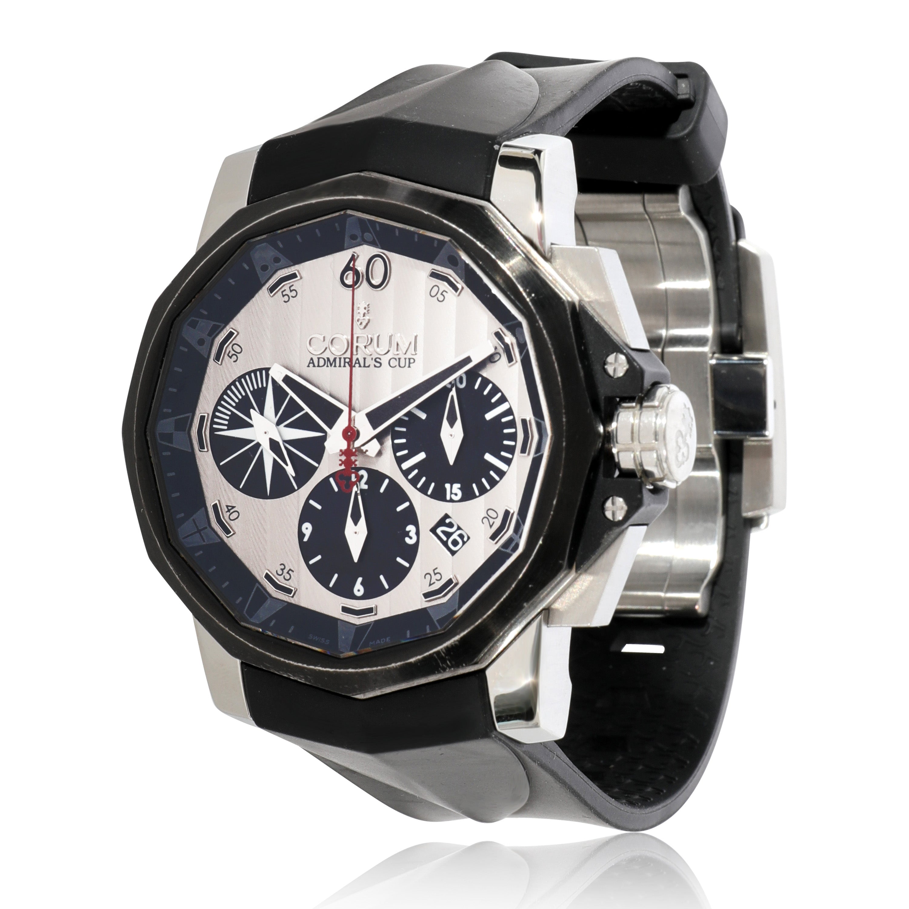 Corum Admiral Cup Challenger 753.671.98 Men's Watch in  Stainless Steel/PVD fv