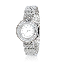 Chopard Happy Diamond 204407 1003 Women's Watch in 18kt White Gold fv