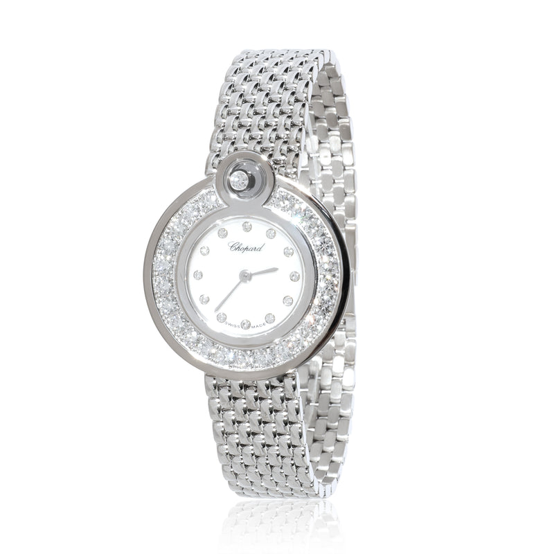 Chopard Happy Diamond 204407 1003 Women's Watch in 18kt White Gold fv