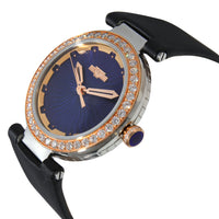 DeWitt Blue Empire BEM.QZ.001 BLK Unisex Watch in 18kt Stainless Steel/Rose Gold lv