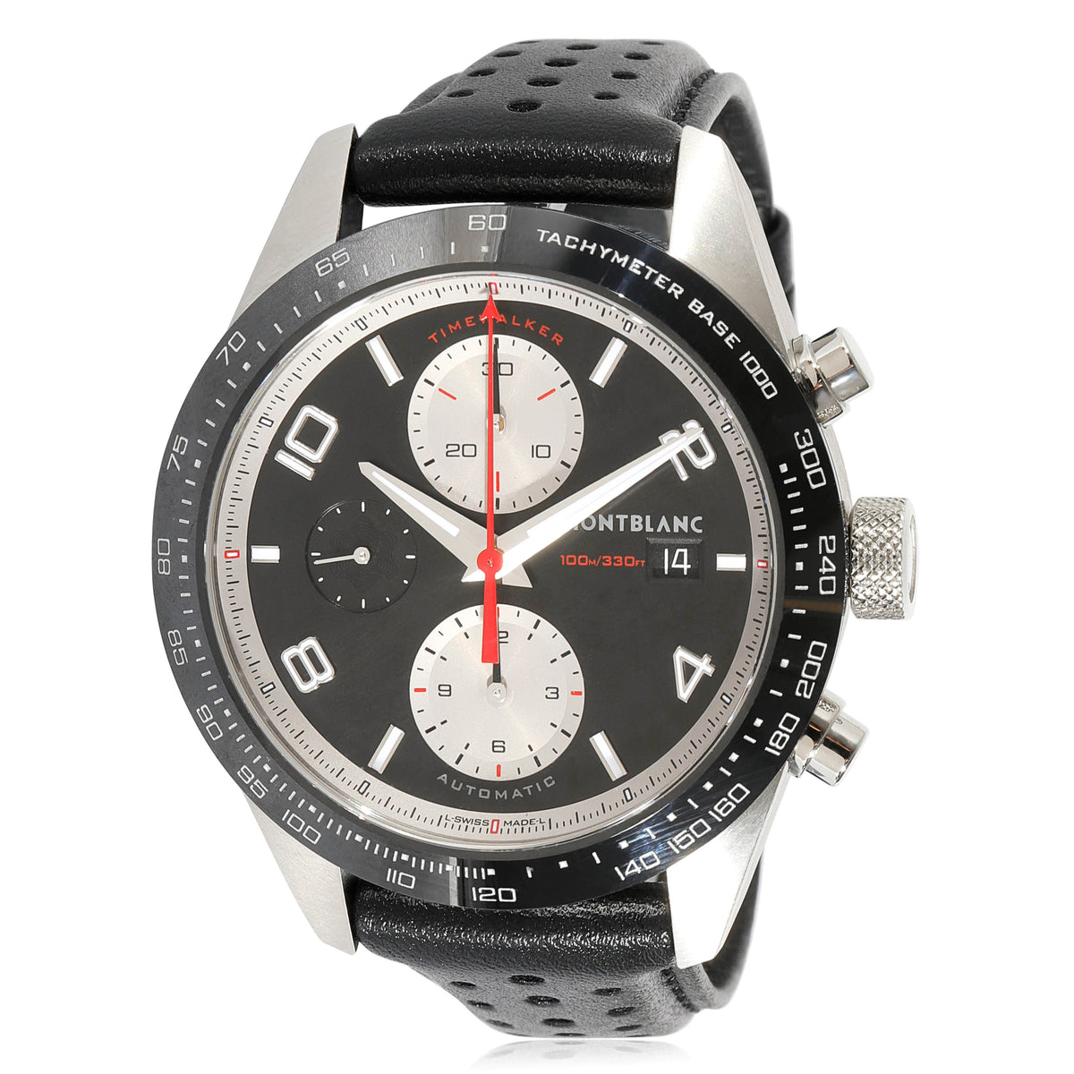 Montblanc Timewalker 119941  7503 Men's Watch in  Stainless Steel/Ceramic ad1