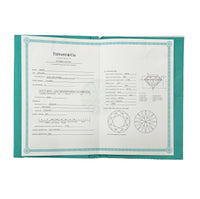 Tiffany & Co. 0.7 ct Round Brilliant Diamond Engagement Ring box