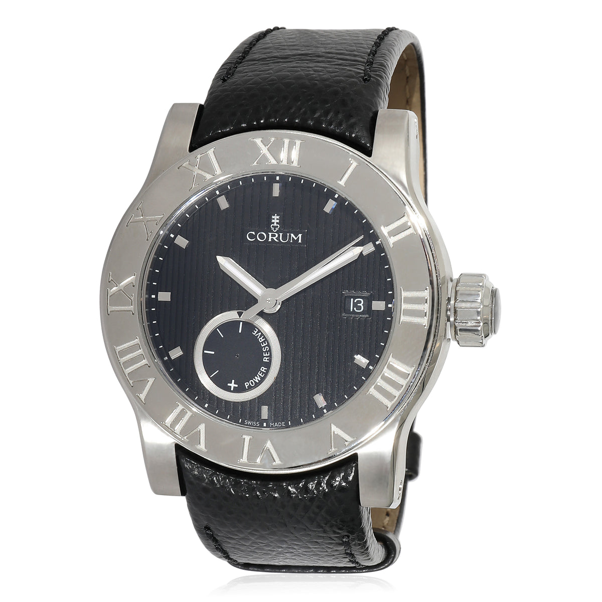 Corum Romulvs 02.0001 Men's Watch in  Stainless Steel ad1