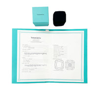 Tiffany & Co. 0.89 ct Cushion Modified Diamond Novo Engagement Ring box