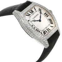 Cartier Tortue de  WA504351 Unisex Watch in 18kt White Gold rv