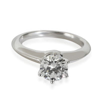 Tiffany & Co. Tiffany Solitaire Engagement Ring in  Platinum H VS2 1.02 CTW fv