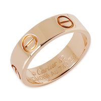 Cartier Rose Gold  Love Ring bv