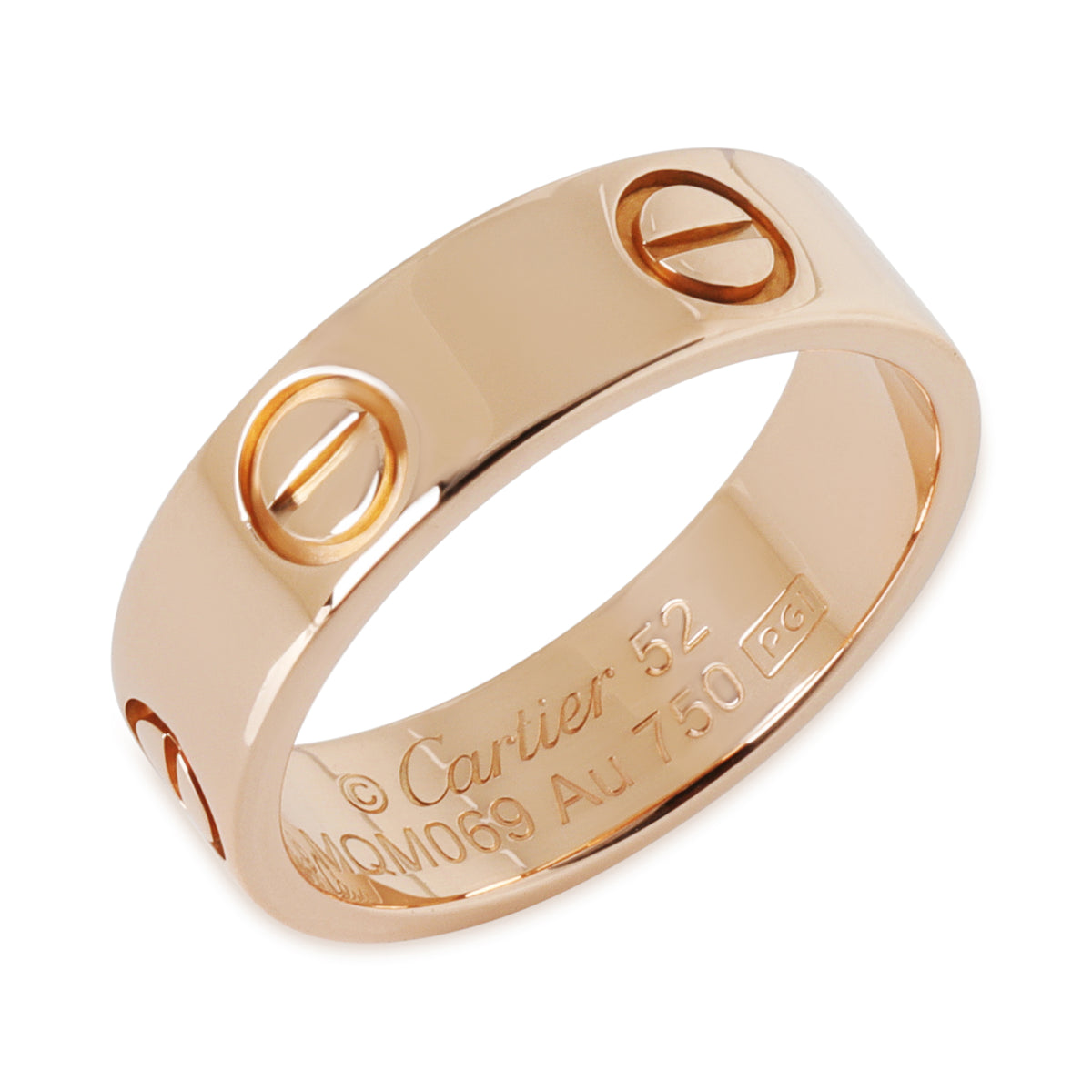 Cartier Rose Gold  Love Ring bv