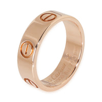 Cartier Rose Gold  Love Ring pv