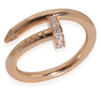 Cartier Rose Gold Diamond Juste Un Clou Ring pv