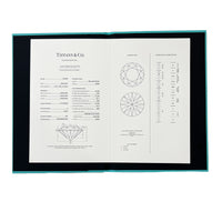 Tiffany & Co. 1.19 ct Round Brilliant Diamond Engagement Ring box