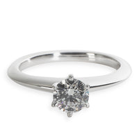 Tiffany & Co. 0.53 ct Round Brilliant Diamond Engagement Ring fv