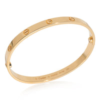 Cartier Yellow Gold  Love Bracelet bv