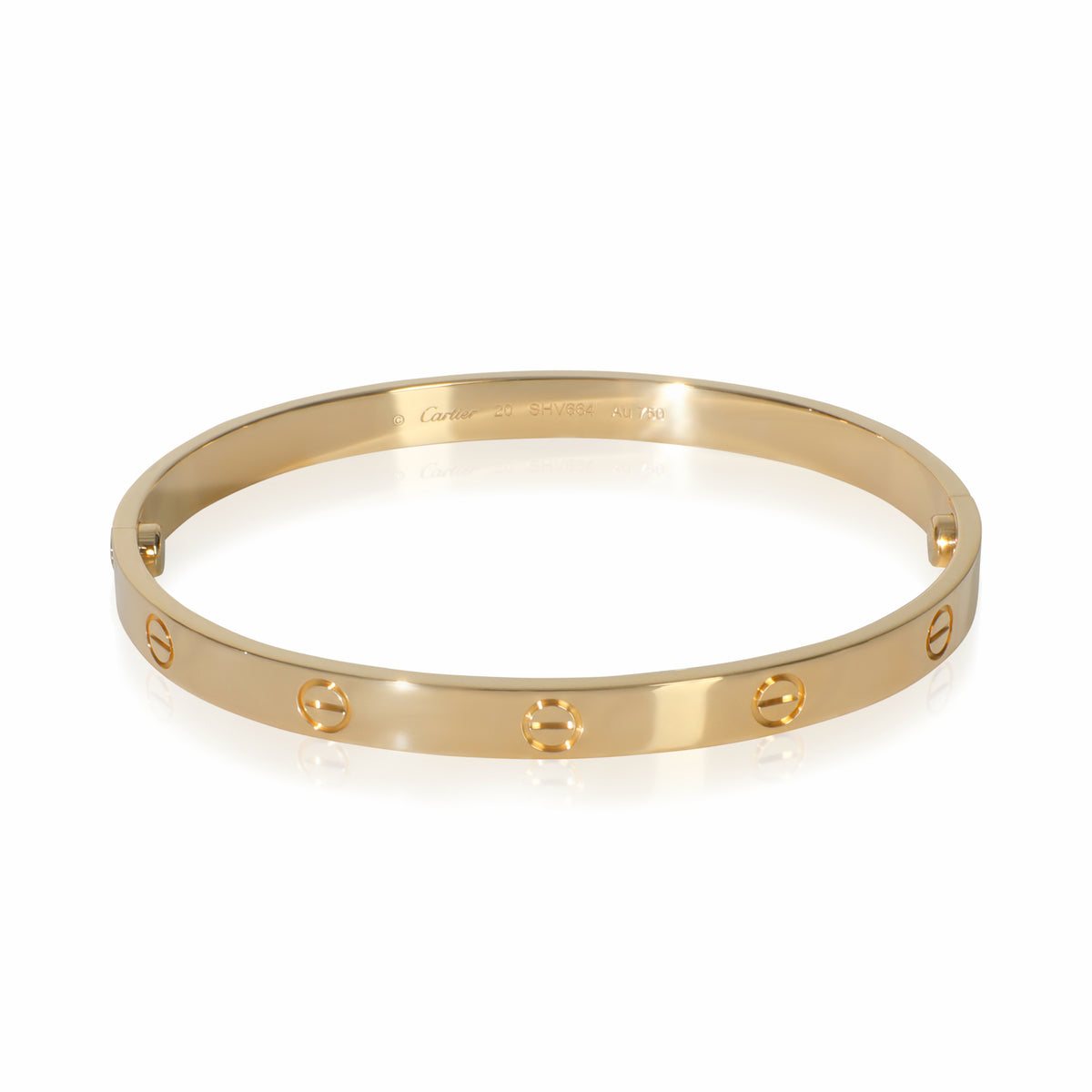 Cartier Yellow Gold  Love Bracelet fv