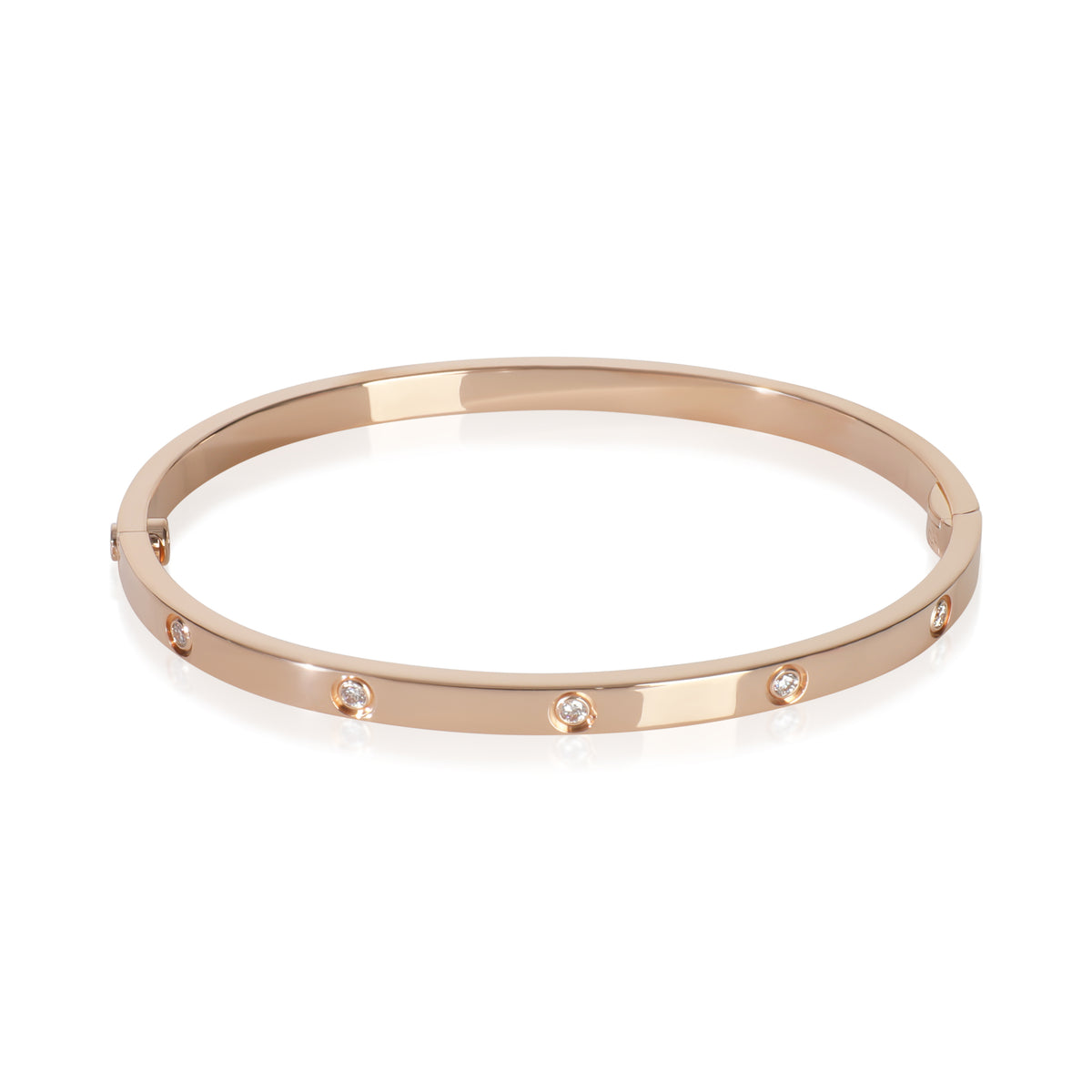 Cartier Rose Gold Diamond Small Model Love Bracelet pv