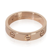 Cartier Rose Gold Diamond Small Model Love Ring bv