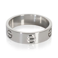 Cartier White Gold  Love Ring bv