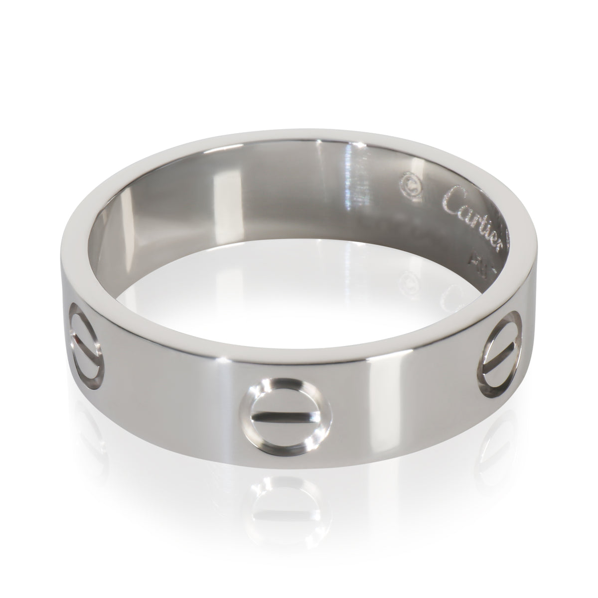 Cartier White Gold  Love Ring sv