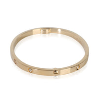 Cartier Yellow Gold Diamond Small Model Love Bracelet sv