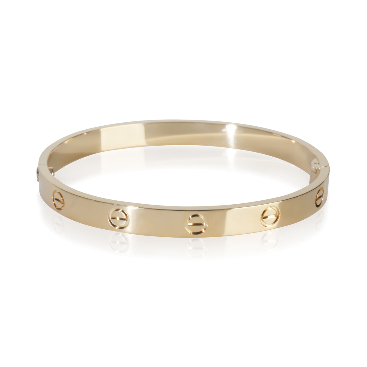 Cartier Yellow Gold  Single Screw Love Bracelet pv