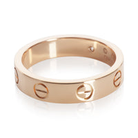 Cartier Rose Gold Diamond Small Model Love Ring sv