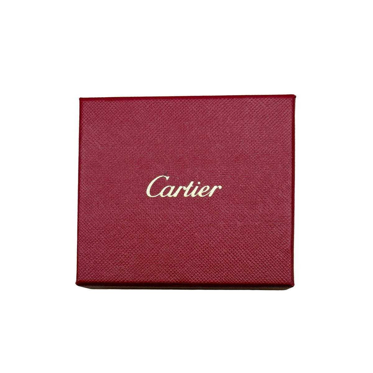 Cartier Rose Gold Diamond Love On Cord Bracelet box