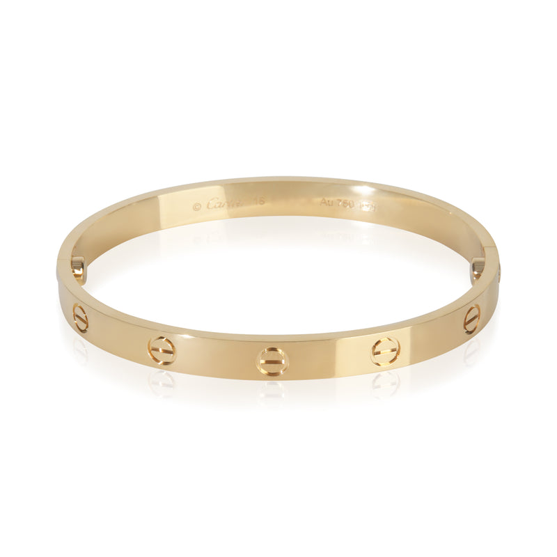 Cartier Yellow Gold  Love Bracelet fv