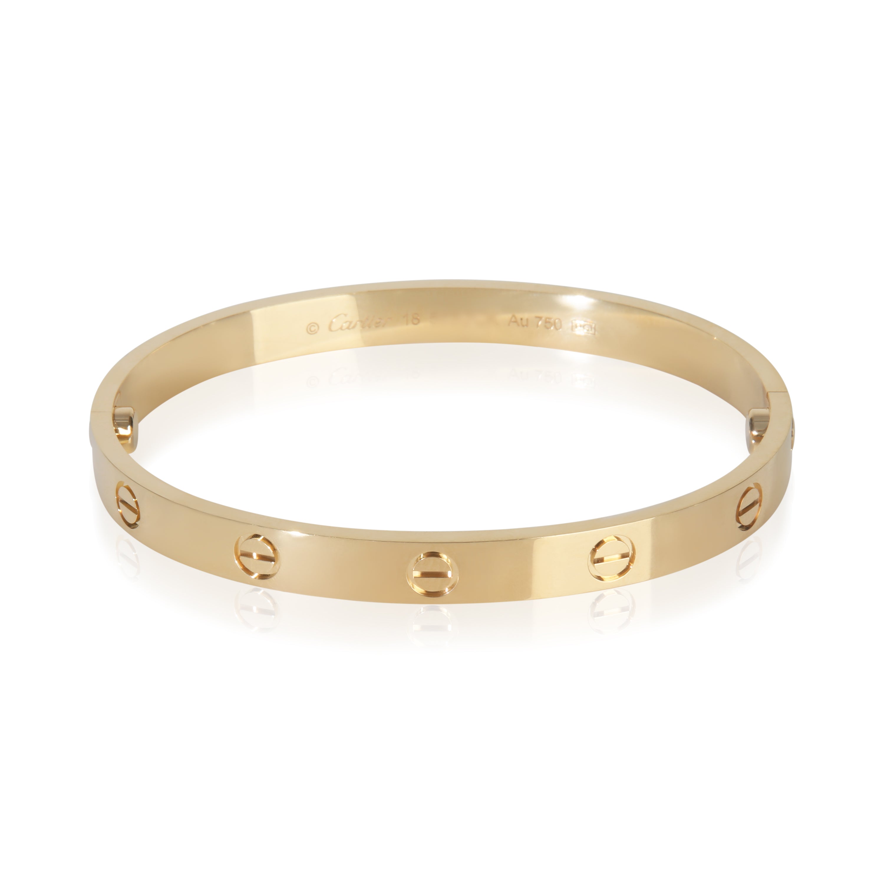 Cartier Yellow Gold  Love Bracelet fv