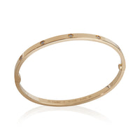 Cartier Yellow Gold Diamond Small Model Love Bracelet av