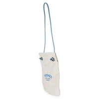Hermès Bleu Jean Epsom Ecru Toile Aline Grooming PM Handbag sv