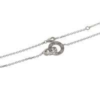 Cartier White Gold Diamond Love Pendant sv
