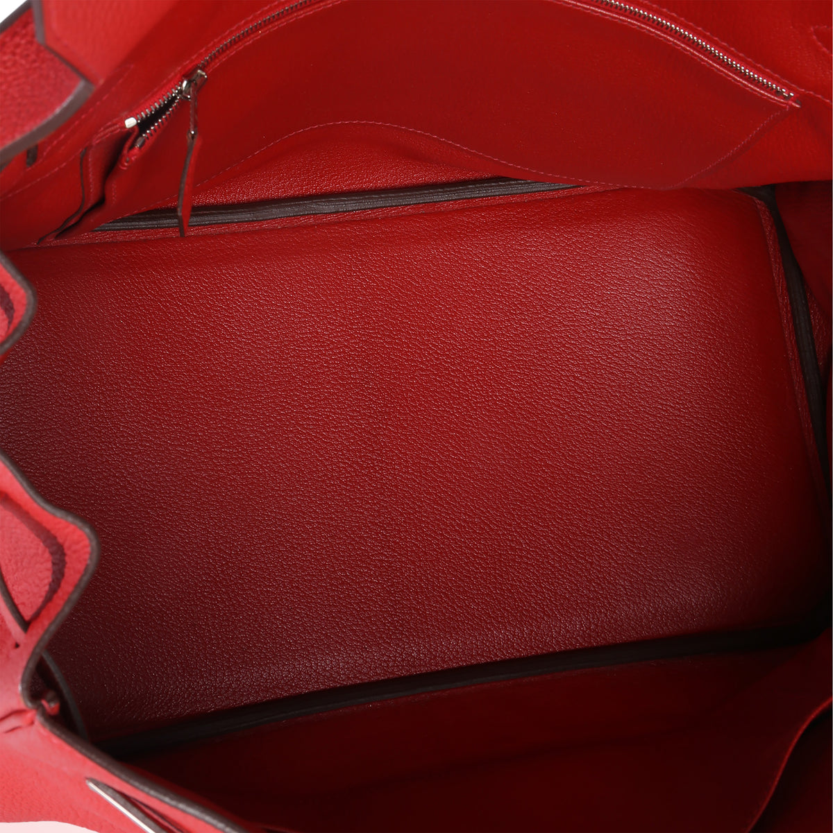 Hermès Rouge Casaque Togo Birkin 35 PHW Handbag ad1