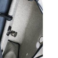 Hermès Vache Hunter Toile Ecru Black Herbag Zip Retourne Messenger 39 PHW Handbag av