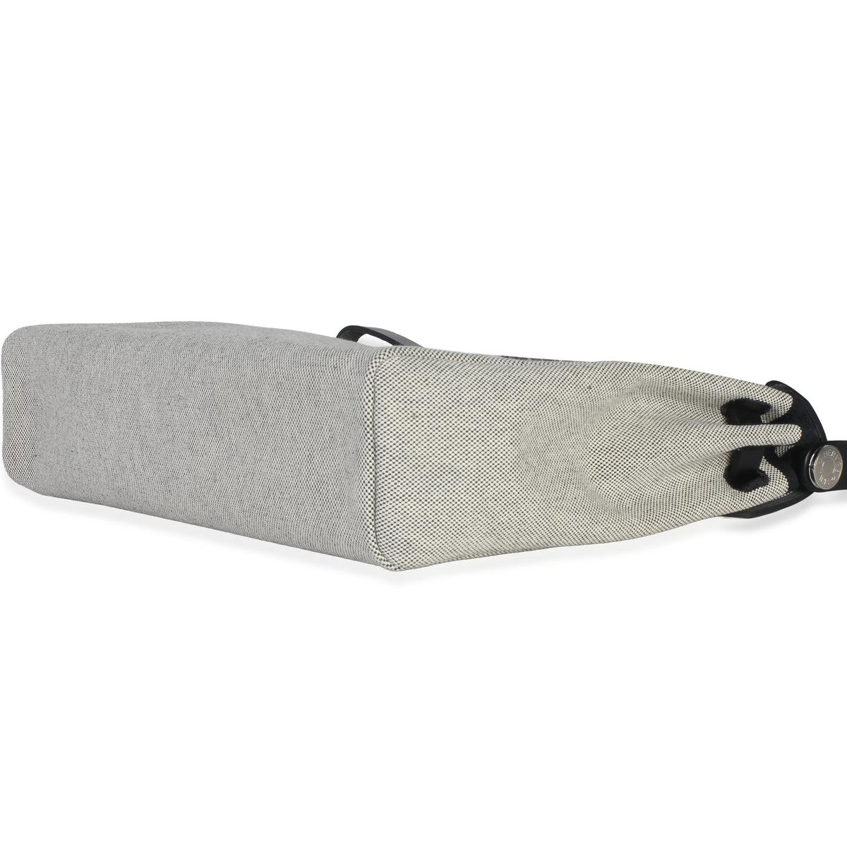 Hermès Vache Hunter Toile Ecru Black Herbag Zip Retourne Messenger 39 PHW Handbag box