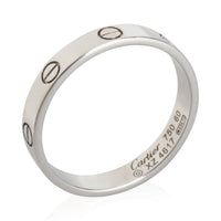 Cartier White Gold  Small Model Love Ring av