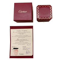Cartier White Gold  Small Model Love Ring box