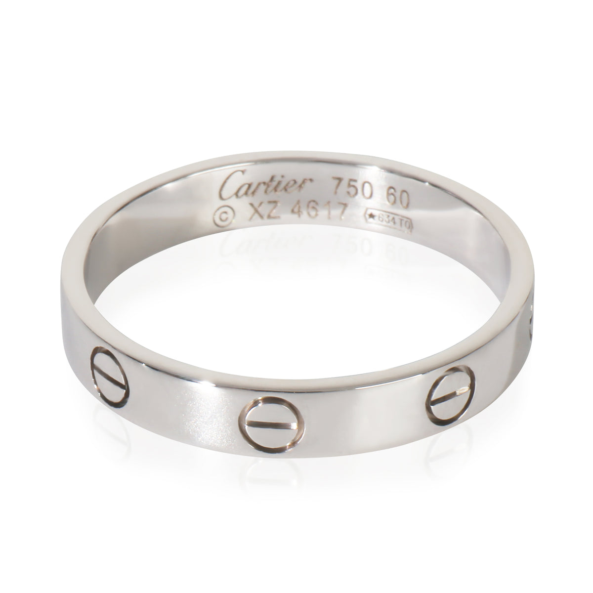 Cartier White Gold  Small Model Love Ring fv