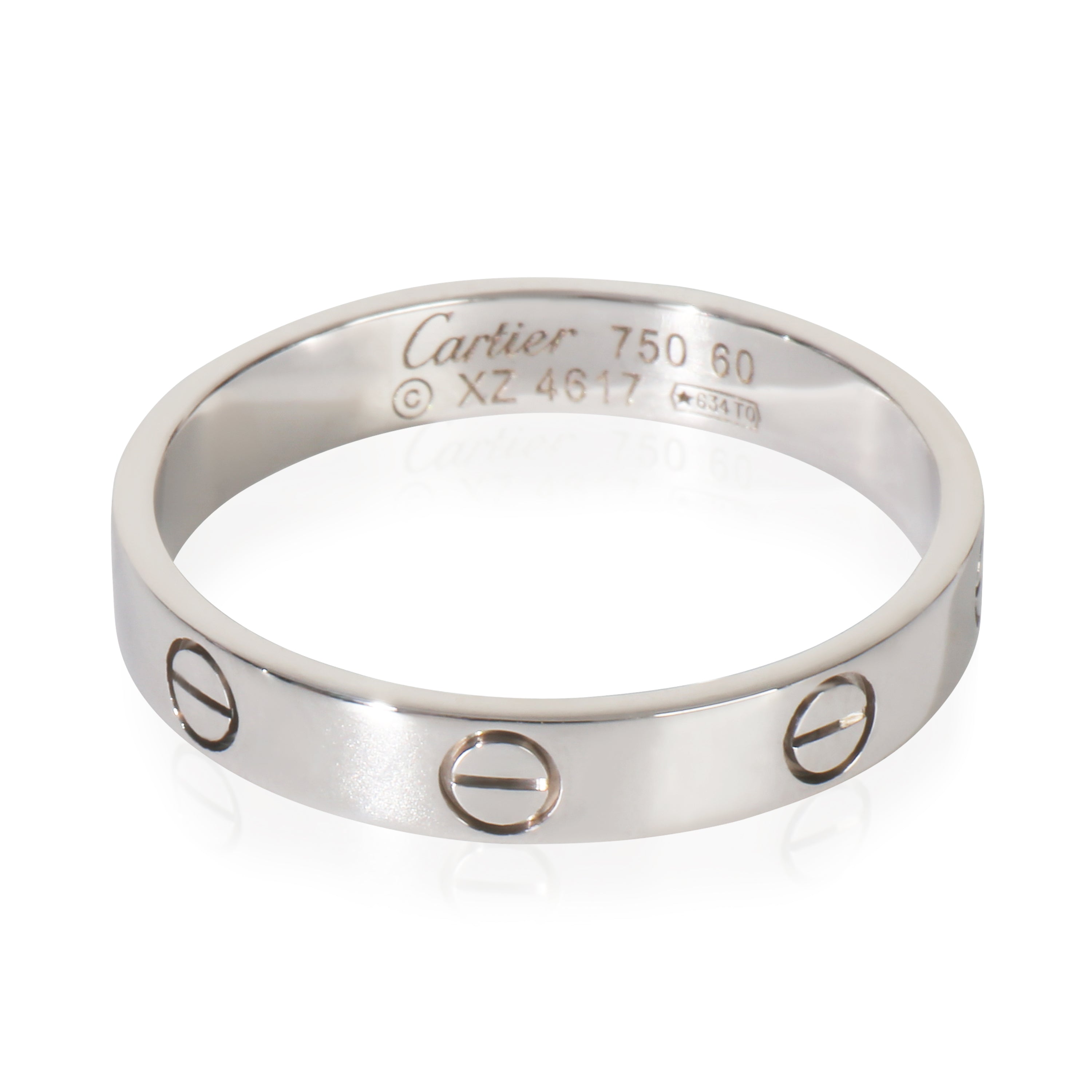 Cartier White Gold  Small Model Love Ring fv