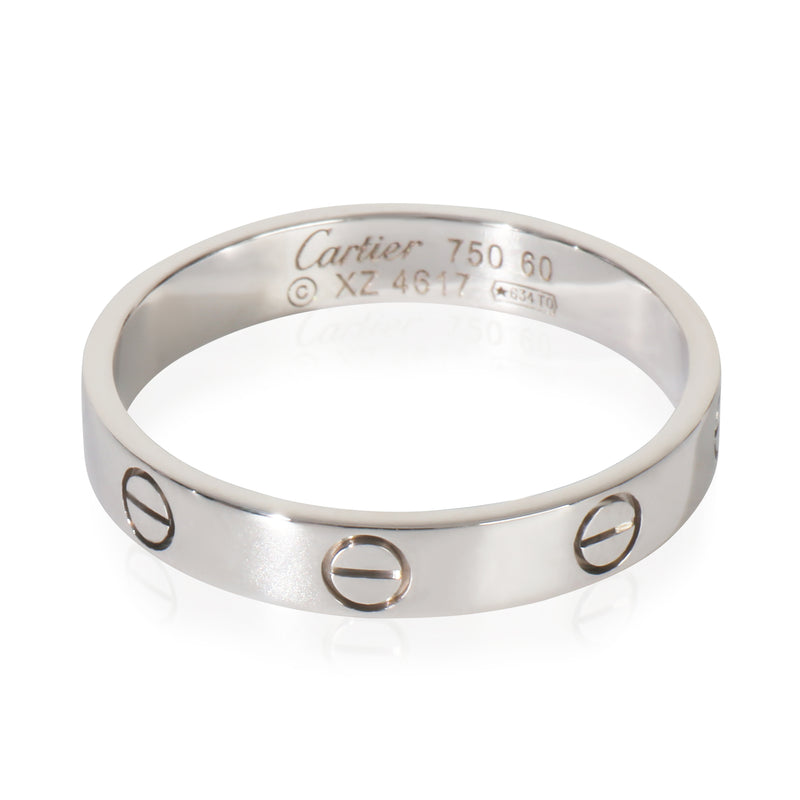 Cartier White Gold  Small Model Love Ring fv