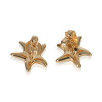 Tiffany & Co. Yellow Gold  Elsa Peretti Starfish Earrings bv