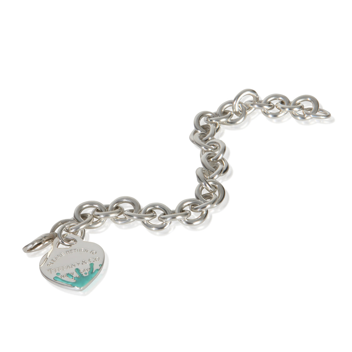 Tiffany & Co. Sterling Silver  Return To Tiffany Splash Bracelet pv