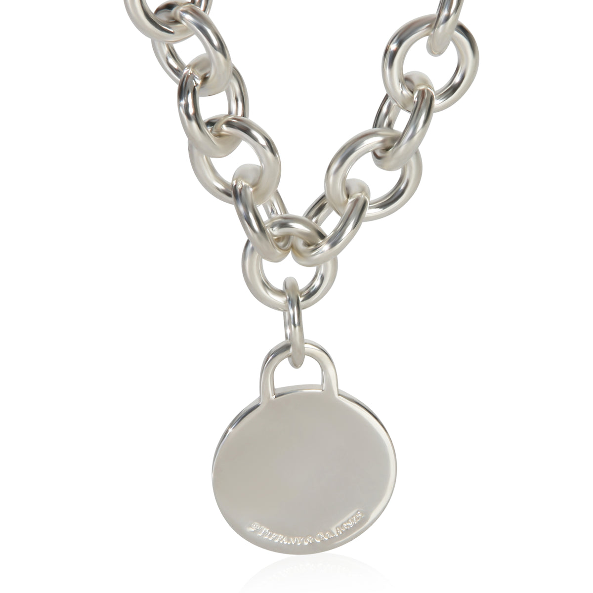 Tiffany & Co. Sterling Silver  Return To Tiffany Necklace sv