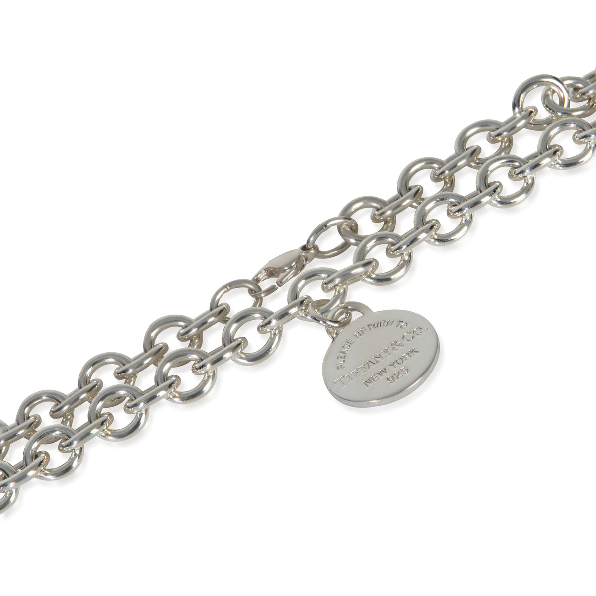 Tiffany & Co. Sterling Silver  Return To Tiffany Necklace pv