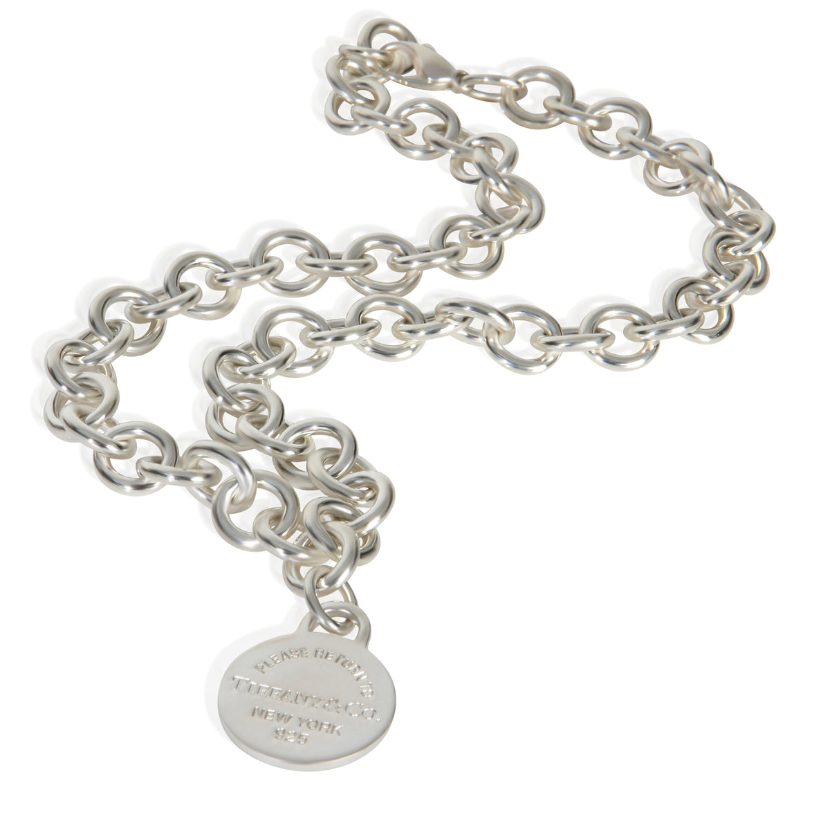 Tiffany & Co. Sterling Silver  Return To Tiffany Necklace bv