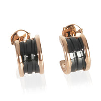 BVLGARI Rose Gold  B.zero1 Hoop Earrings fv