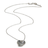 Tiffany & Co. Sterling Silver  Elsa Peretti Full Heart Pendant bv