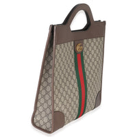 Gucci GG Supreme Beige Large Ophidia Tote Handbag pv