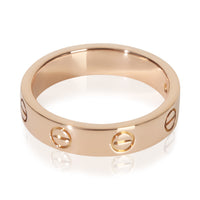 Cartier Rose Gold Diamond Small Model Love Ring sv